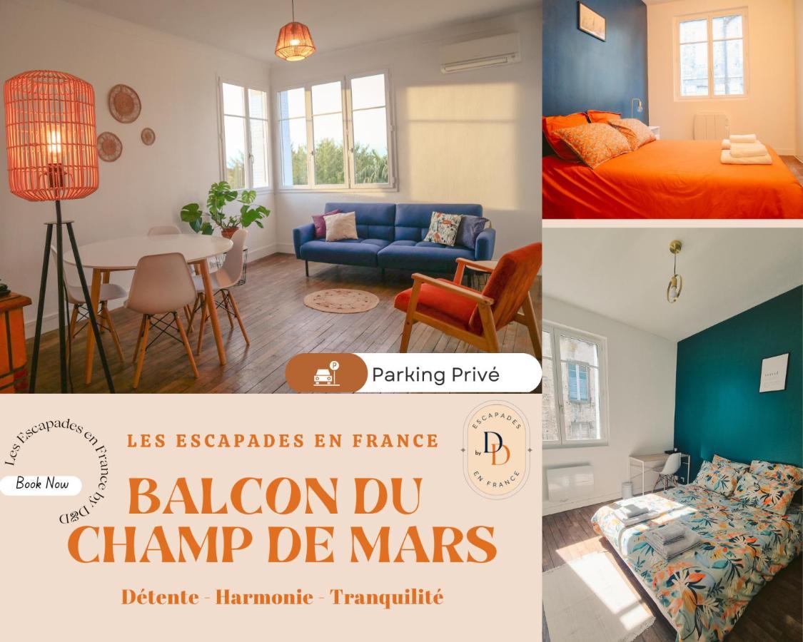 Balcon Du Champ De Mars - #Parking #Air Conditioner #Clim Angoulême Exteriér fotografie