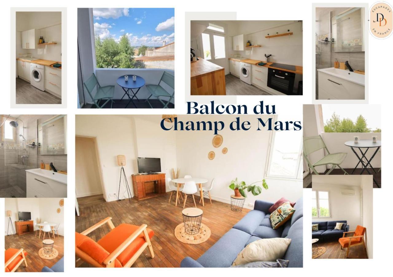 Balcon Du Champ De Mars - #Parking #Air Conditioner #Clim Angoulême Exteriér fotografie